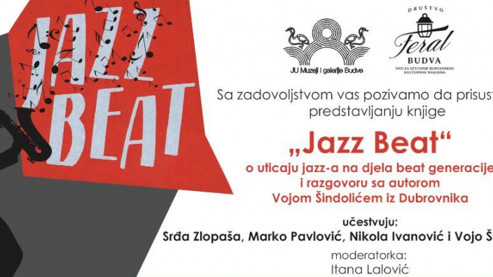 Predstavljanje knjige Jazz beat u subotu u JU Muzeji i galerije Budve | Radio Televizija Budva