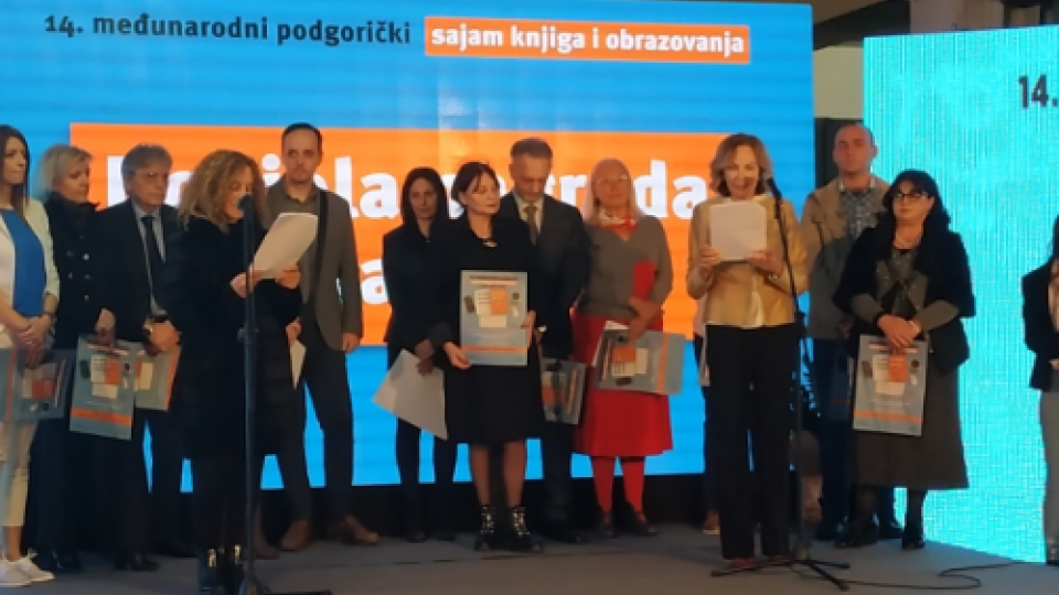 Nagrađena Mografija Jova Ivanovića na međunarodnom sajmu knjiga u Podgorici | Radio Televizija Budva