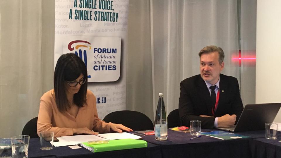 Potpredsjednik Bulatović otvorio sastanak Izvršnog odbora Foruma jadransko-jonskih gradova | Radio Televizija Budva