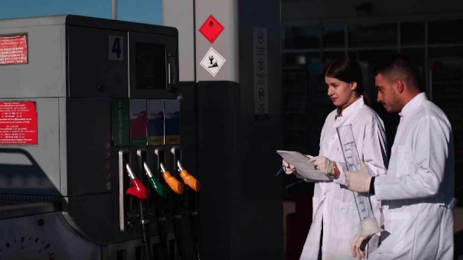 Testiranje goriva na EKO pumpama u Budvi VIDEO | Radio Televizija Budva