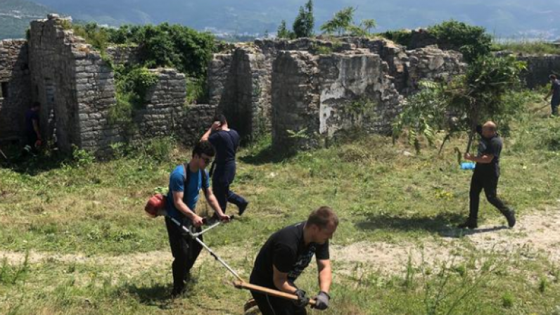 Uspješno završena radna akcija čišćenja tvrđave Mogren VIDEO | Radio Televizija Budva