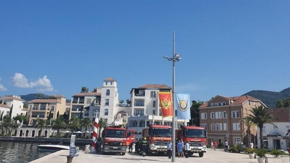 Prva platforma u Crnoj Gori za spašavanje i gašenje na visini predata tivatskim vatrogascima | Radio Televizija Budva