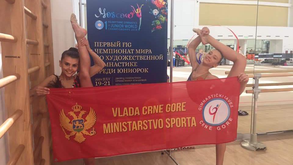 Emina i Lana među najboljima na svjetskoj sceni u ritmičkoj gimnastici | Radio Televizija Budva
