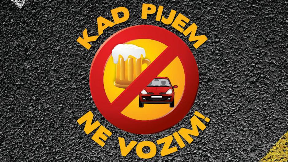 U toku kampanja „Kad pijem, ne vozim“ | Radio Televizija Budva
