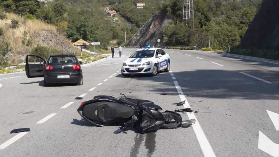 Saobraćajna nezgoda u Markovićima | Radio Televizija Budva