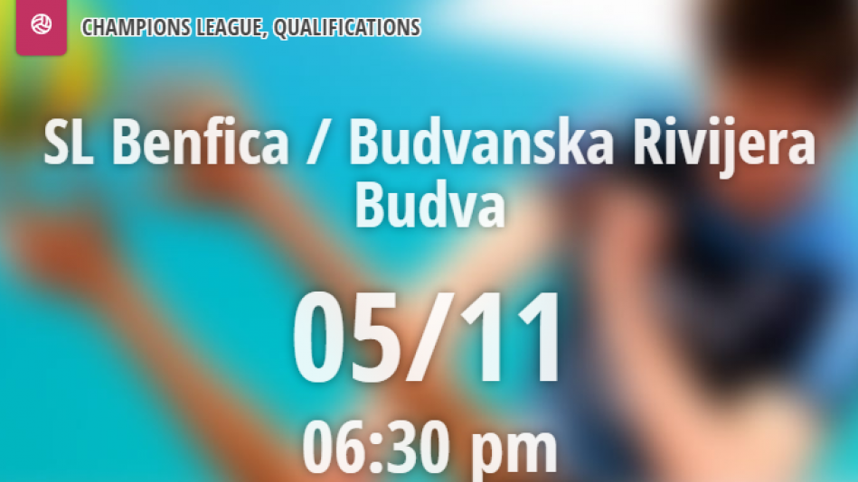 Borba za ligu šampiona: Odbojkaši Budvanske rivijere večeras protiv SL Benfica | Radio Televizija Budva
