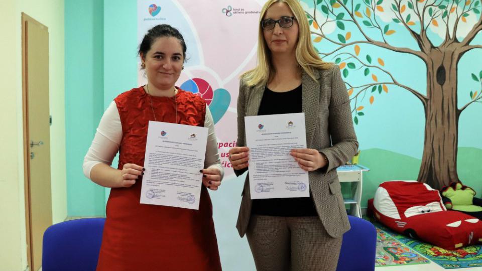 Potpisan memorandum o saradnji Puževe kućice i Dnevnog centra | Radio Televizija Budva