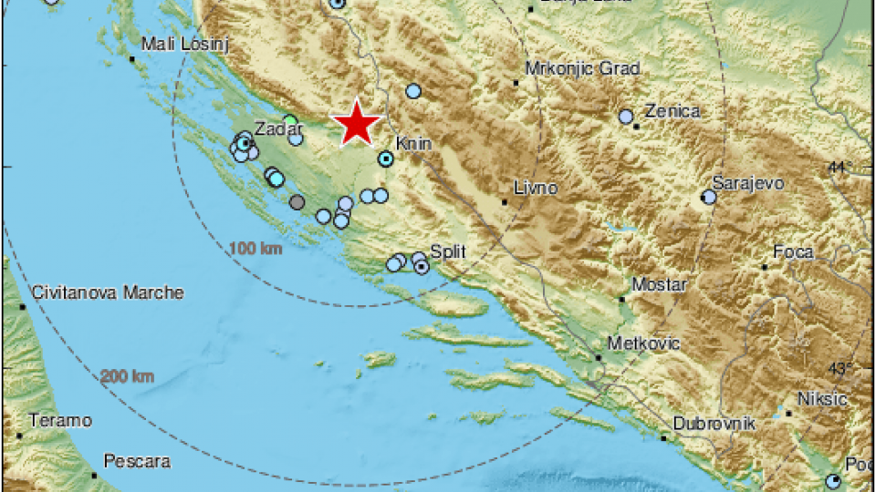 Zemljotres u Hrvatskoj | Radio Televizija Budva