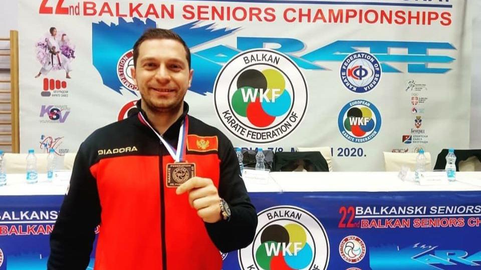 Karate: Mijat Vojvodić osvojio bronzu na Balkanskom prvenstvu u Beogradu | Radio Televizija Budva