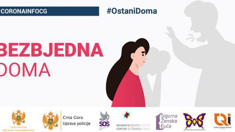 Pokrenuta kampanja #BezbjednaDoma za žene žrtve nasilja u porodici | Radio Televizija Budva