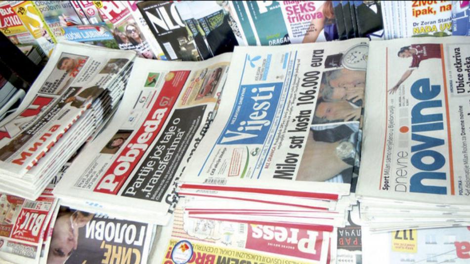 CGO objavio izvještaj o stanju medija: Nijedan od najtežih slučajeva napada na novinare nije riješen | Radio Televizija Budva