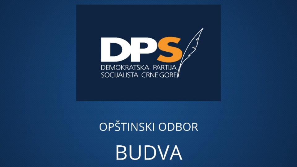 DPS Budva: Saopštenje budvanskog DF ogledalo je unutrašnjeg stanja ovog odbora | Radio Televizija Budva