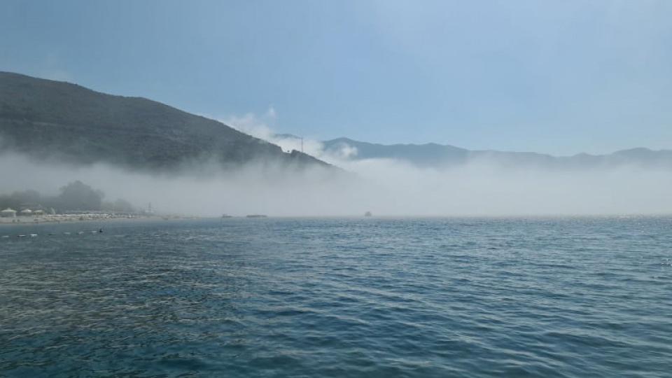 Magla kao iz Carpentnerovog filma: Meterološki fenomen u Budvi | Radio Televizija Budva