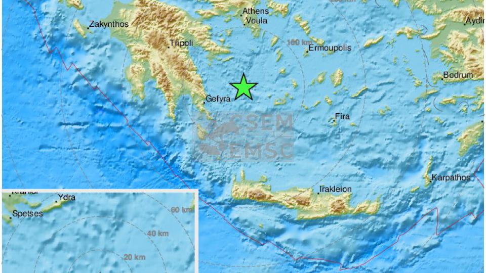 Snažan zemljotres pogodio Grčku | Radio Televizija Budva