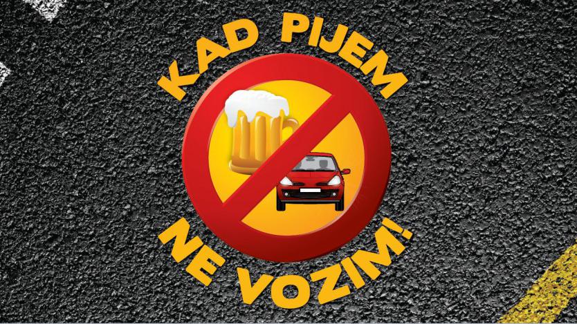 Počela kampanja „Kad pijem ne vozim“ | Radio Televizija Budva