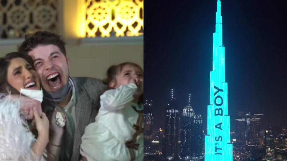 Platili 95.000 dolara da bi se pol njihove nerođene bebe objavio na Burj Khalifi | Radio Televizija Budva