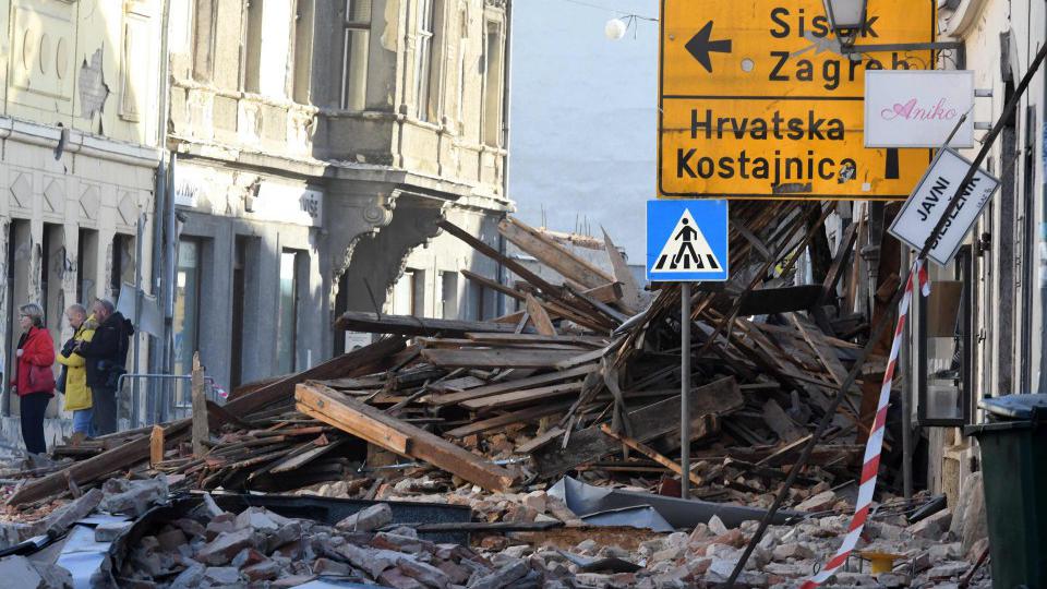 Hrvatska: Broj žrtava zemljotresa povećan na sedam | Radio Televizija Budva