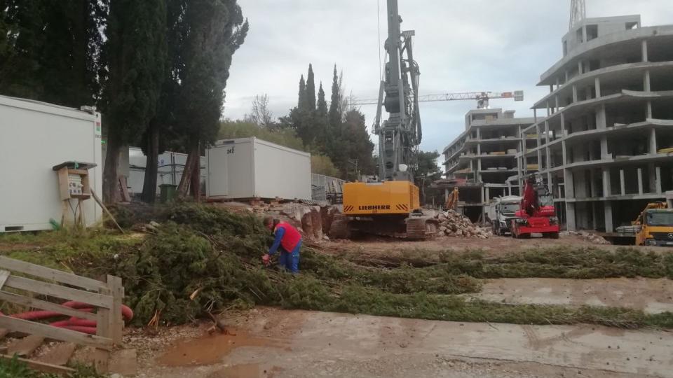 Ukoliko izostane reakcija Vlade mještani će blokirati gradilište u Miločerskom parku | Radio Televizija Budva