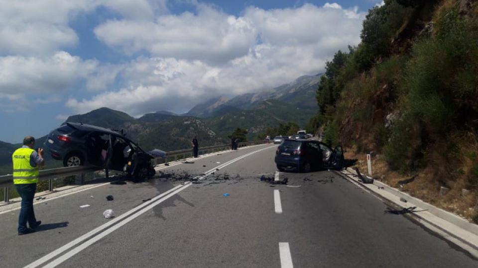 Stravičan udes na putu Budva - Cetinje, jedna osoba poginula | Radio Televizija Budva