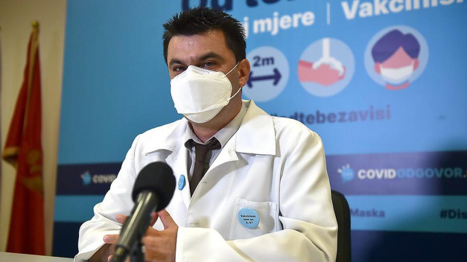Galić pozvao građane na vakcinaciju: Zaštite sebe i ljude oko sebe | Radio Televizija Budva