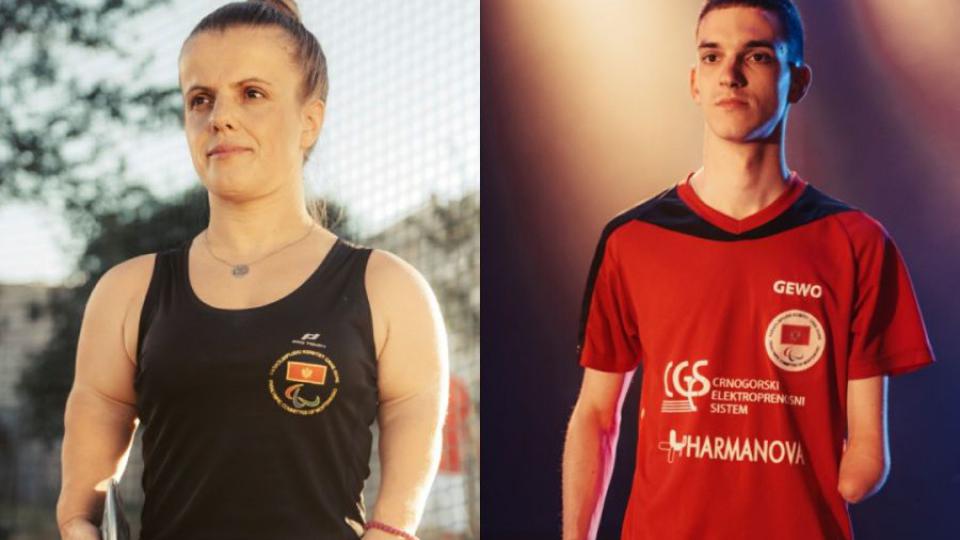 Radović i Goranović nose zastavu na Paraolimpijskim igrama | Radio Televizija Budva