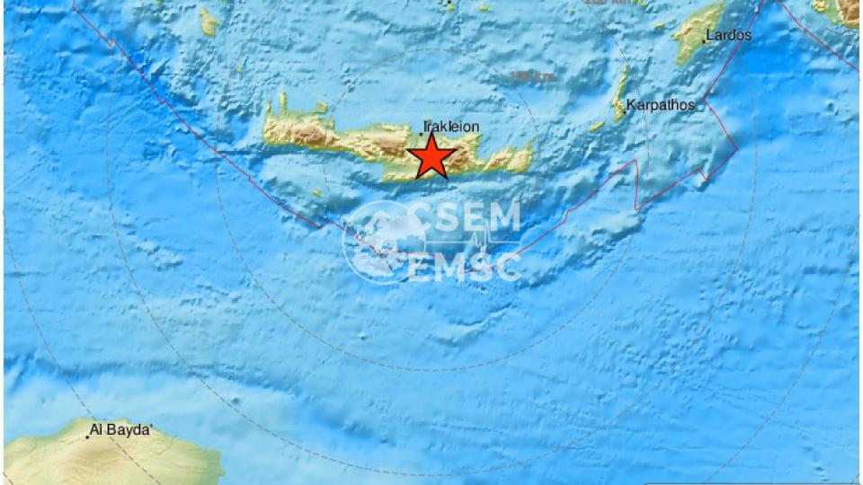 Zemljotres jačine 5,7 pogodio Grčku | Radio Televizija Budva