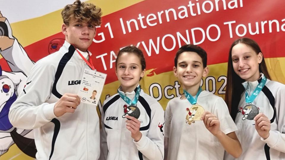 Nestorović osvojio zlato na međunarodnom tekvondo turniru | Radio Televizija Budva