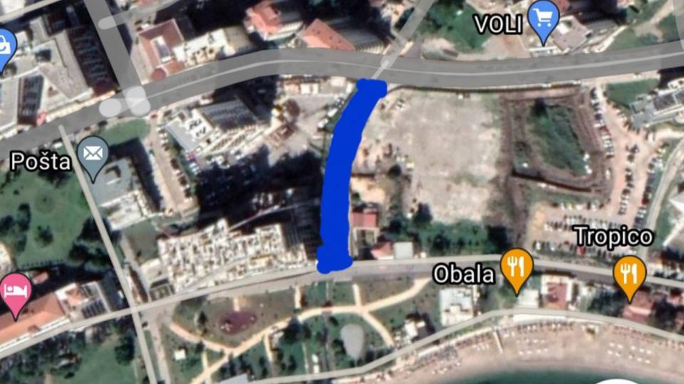 Solunska ulica zbog rekonstrukcije zatvorena za saobraćaj | Radio Televizija Budva