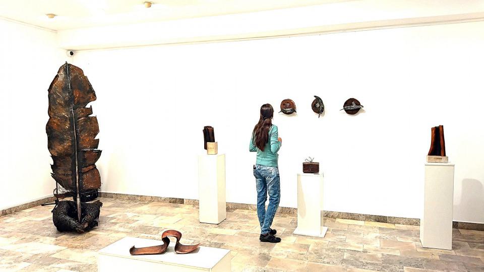 Otvorena izložba skulptura vajarke Ine Martinović | Radio Televizija Budva