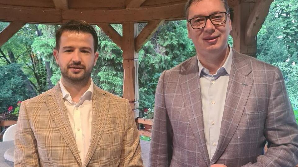 Milatović danas sa Vučićem u Beogradu | Radio Televizija Budva