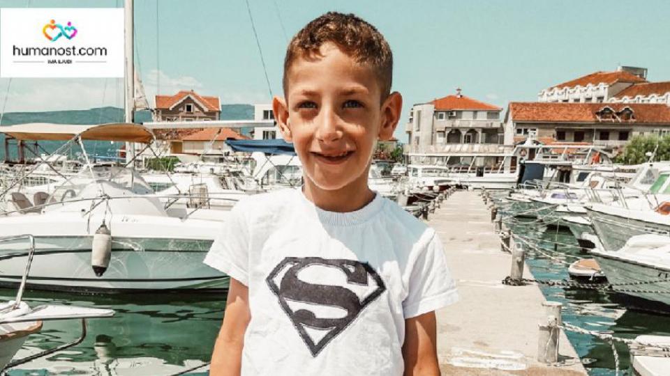 Šestogodišnjem Aleksandru je ponovo potrebna naša pomoć | Radio Televizija Budva