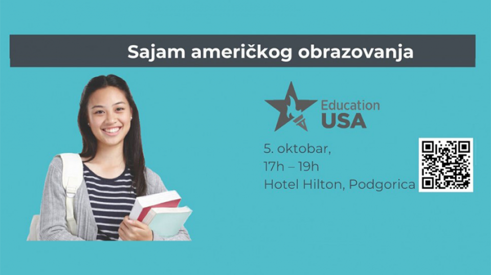 Sajam američkog obrazovanja u četvrtak u Podgorici | Radio Televizija Budva