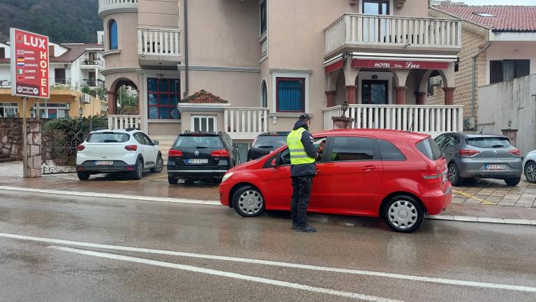 Budvanska policija proteklog vikenda kažnjavala nesavjesne vozače | Radio Televizija Budva