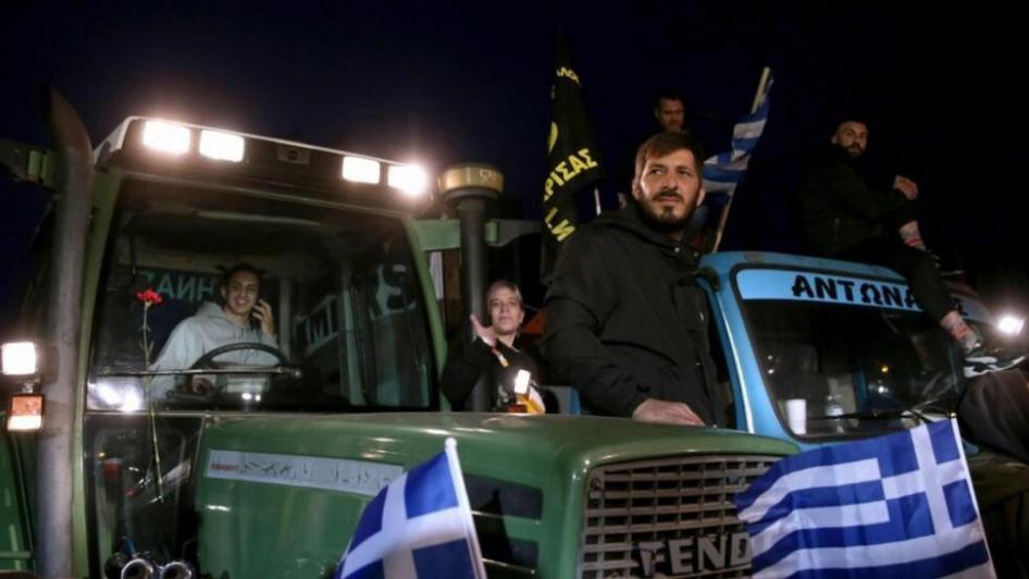 Hiljade poljoprivrednika na centralnom trgu u Atini | Radio Televizija Budva