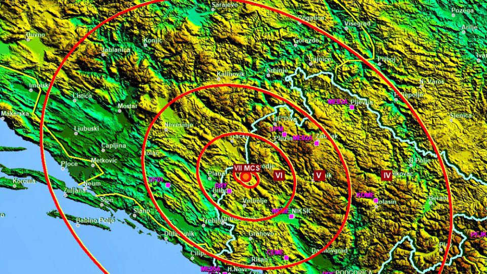 Jak zemljotres pogodio Crnu Goru | Radio Televizija Budva