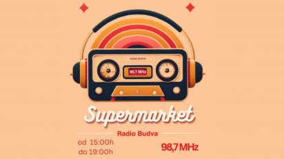 Pratite SUPERMARKET na talasima Radio Budve 98,7 MHz | Radio Televizija Budva